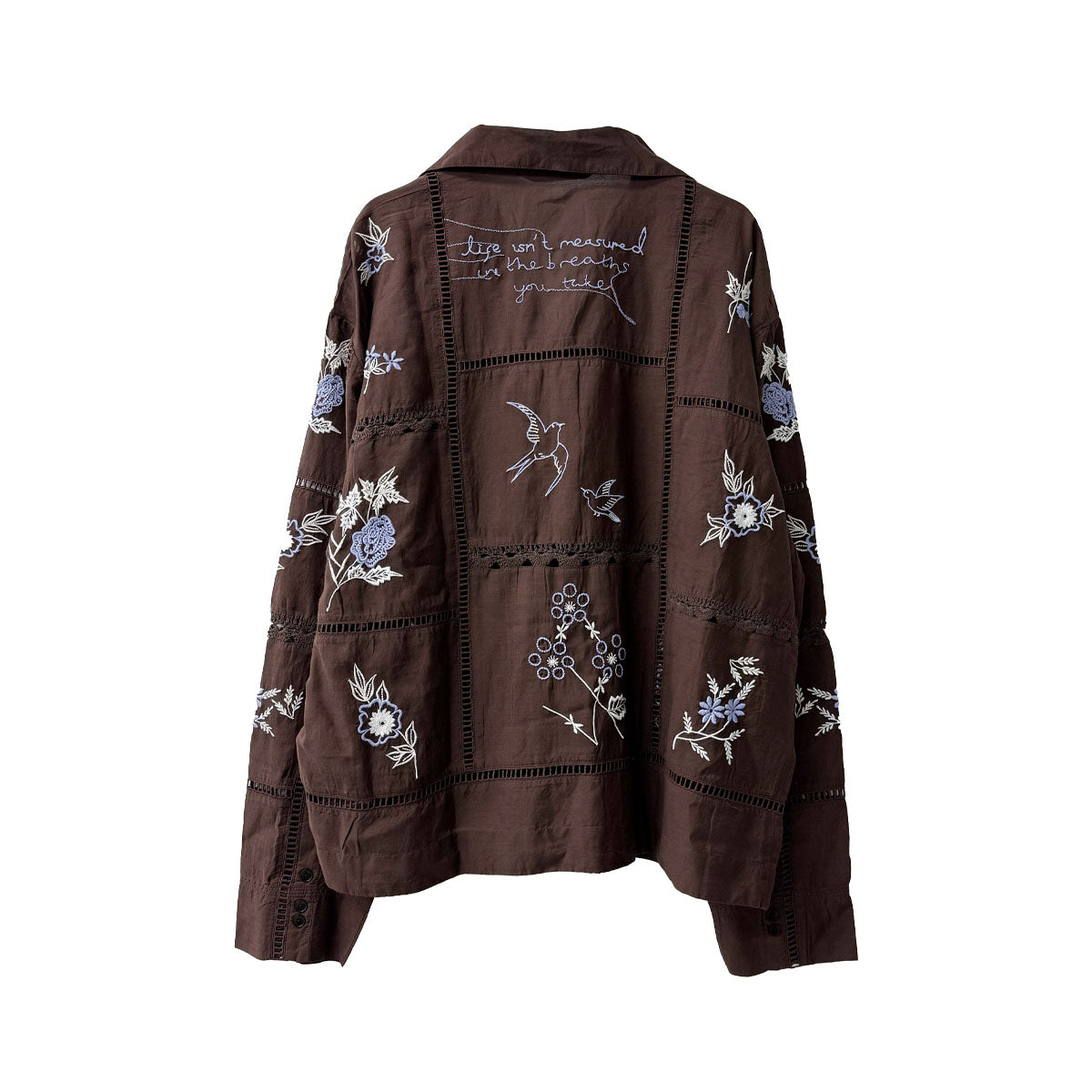 Embroidery Patchwork Shirts(FREE ECRU): TODAYFUL: WOMENS todayful