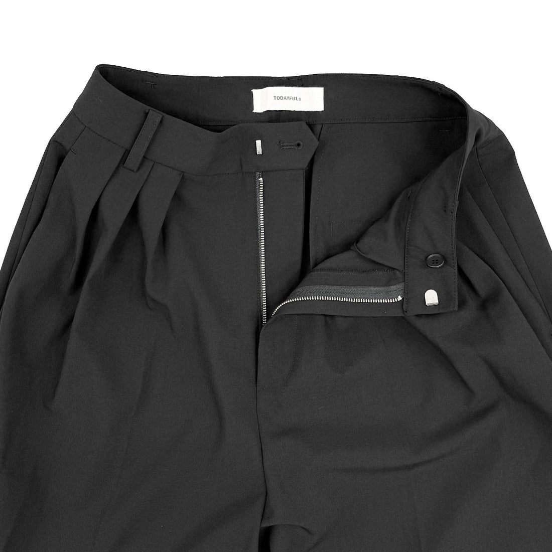 [TODAYFUL]Dry Touych Tuck Trouser/BLACK(12610705)
