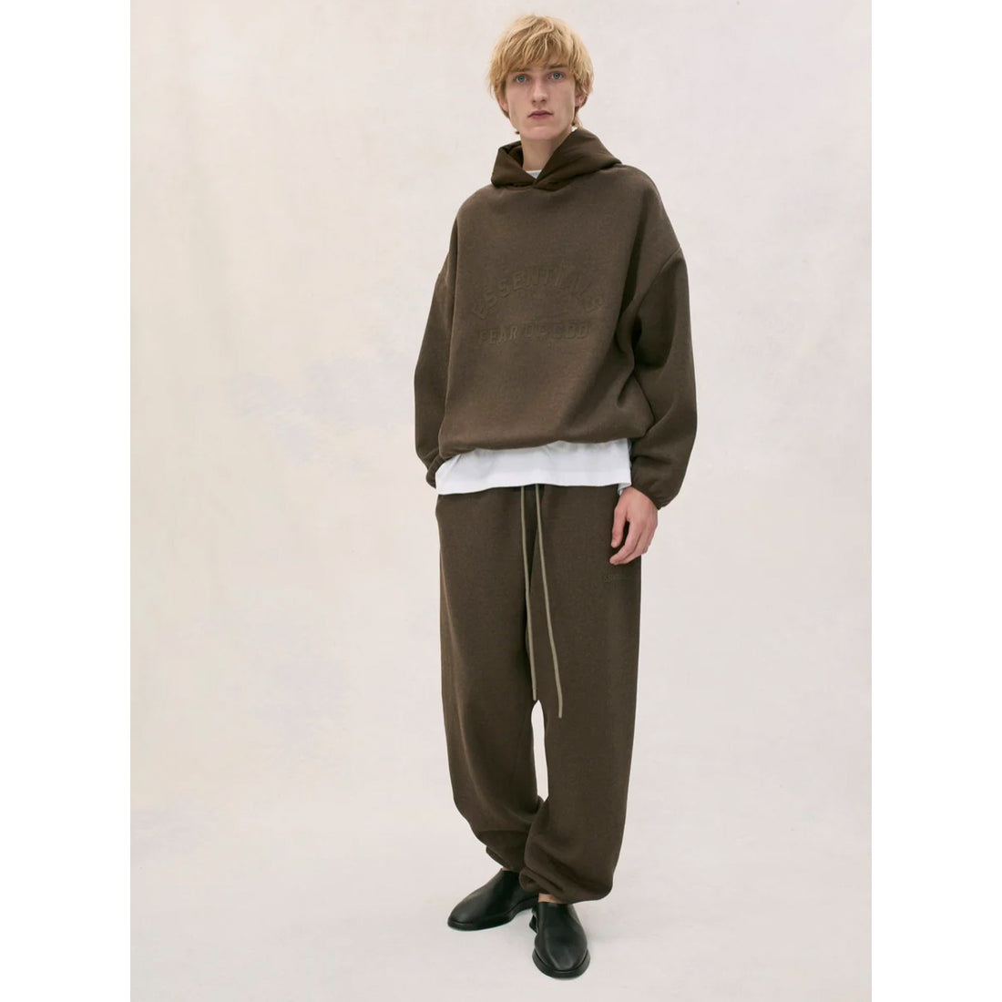 [ESSENTIALS]ESSENTIALS SWEATPANTS/HEATHER WOOD(130SU242022F)