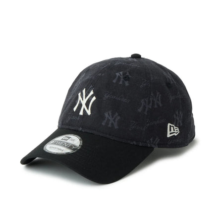 [NEW ERA]9TWENTY MLB Jacquard ニューヨーク・ヤンキース/BLACK/(14745053)