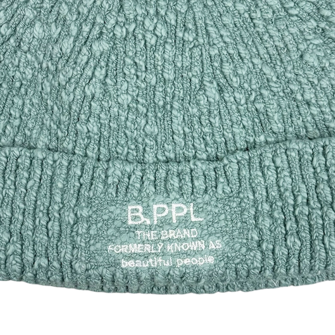 [beautiful people]B.PPL stretch cotton beanie/MINT(1535211001)