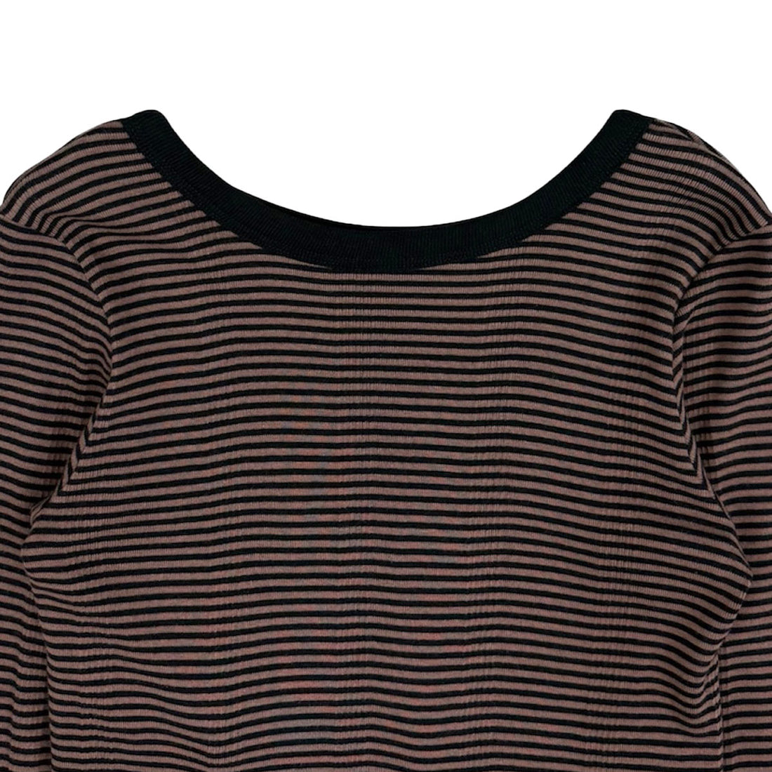 [beautiful people]Miller double-front long T-shirt /BROWN(1535310054)