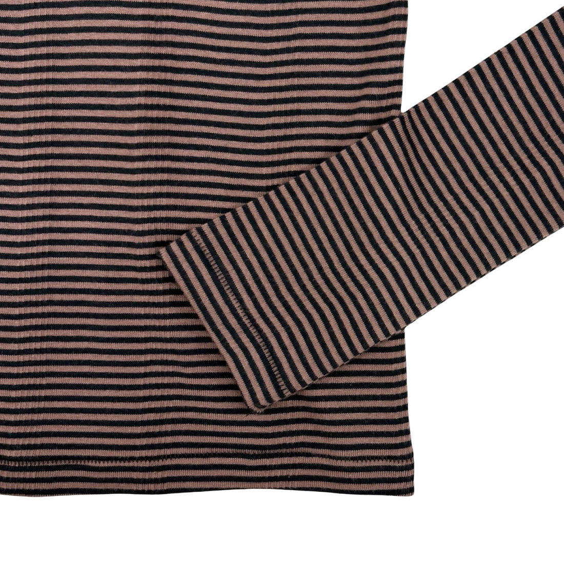 [beautiful people]Miller double-front long T-shirt /BROWN(1535310054)