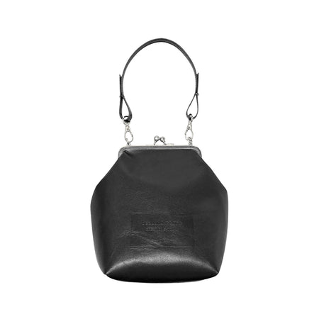 [beautiful people]clasp shoulder hand pouch/BLACK(1535511966)
