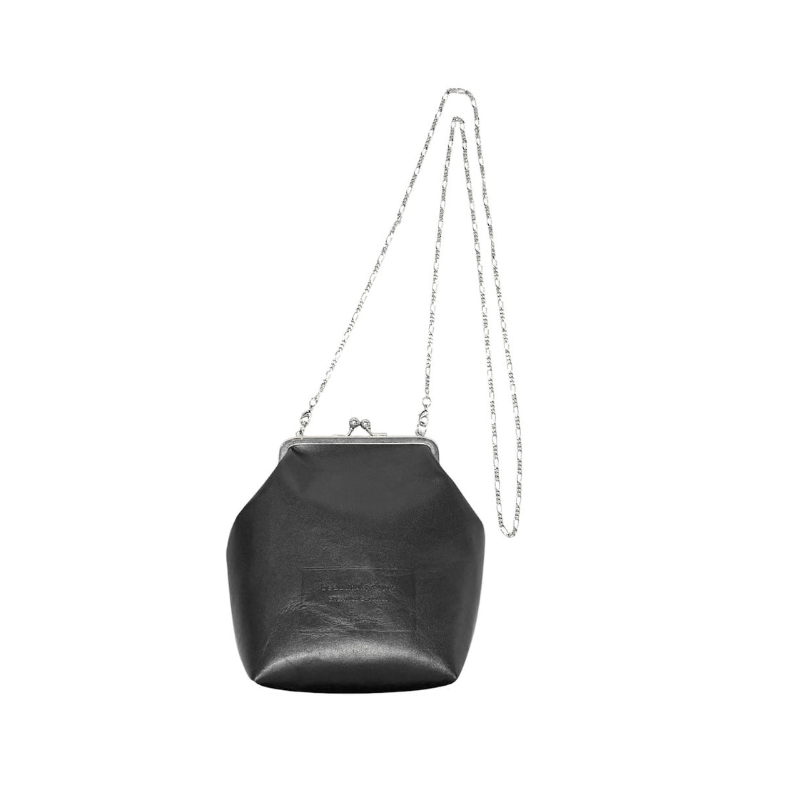 [beautiful people]clasp shoulder hand pouch/BLACK(1535511966)