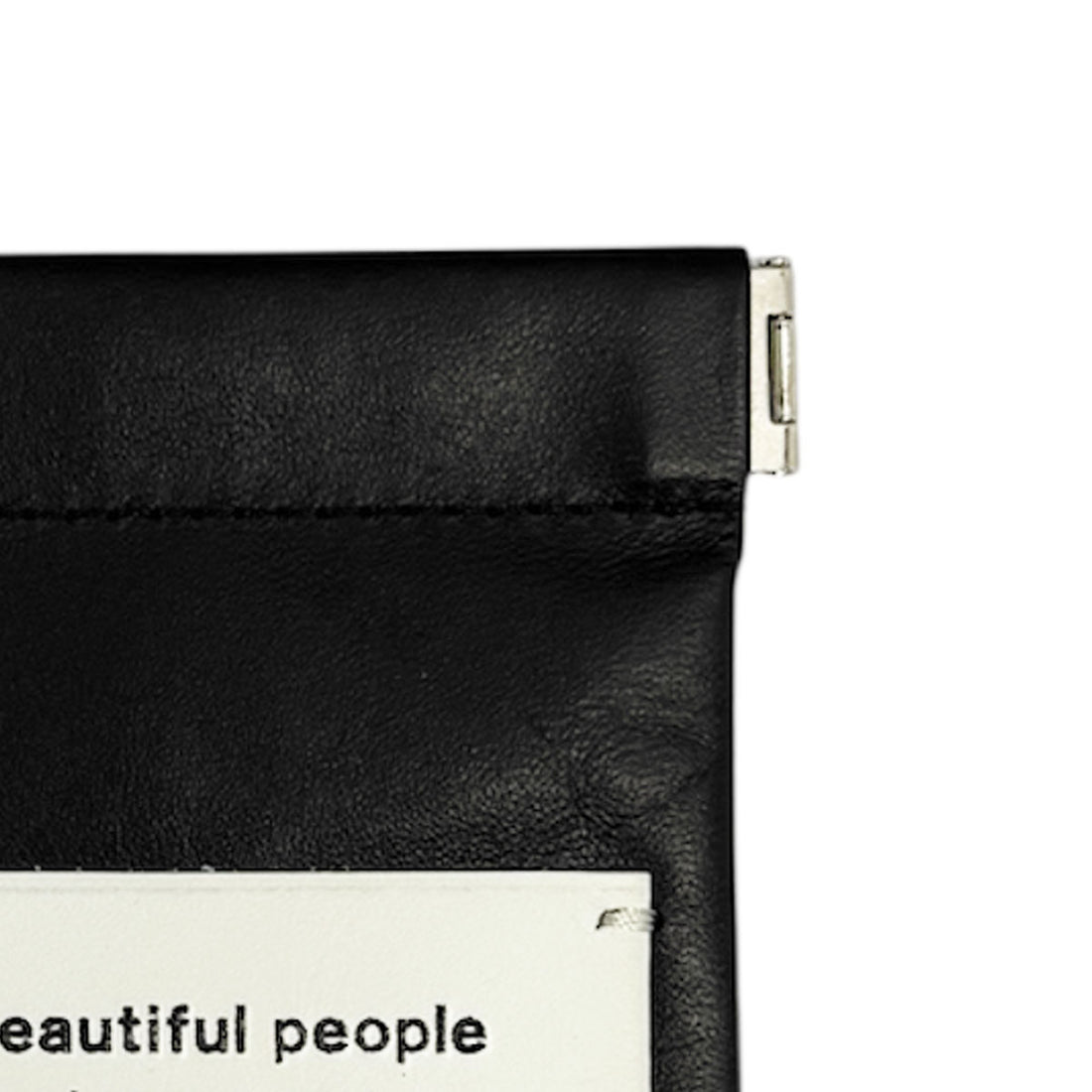 [beautiful people]color leather small case/BLACK(1535511997)