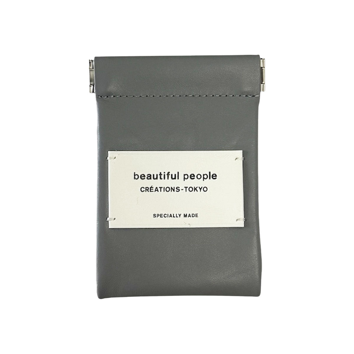 beautiful people]color leather small case/GRAY(1535511997) – R&Co.