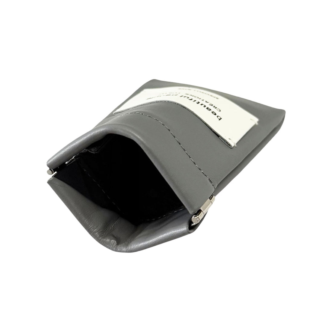 [beautiful people]color leather small case/GRAY(1535511997)