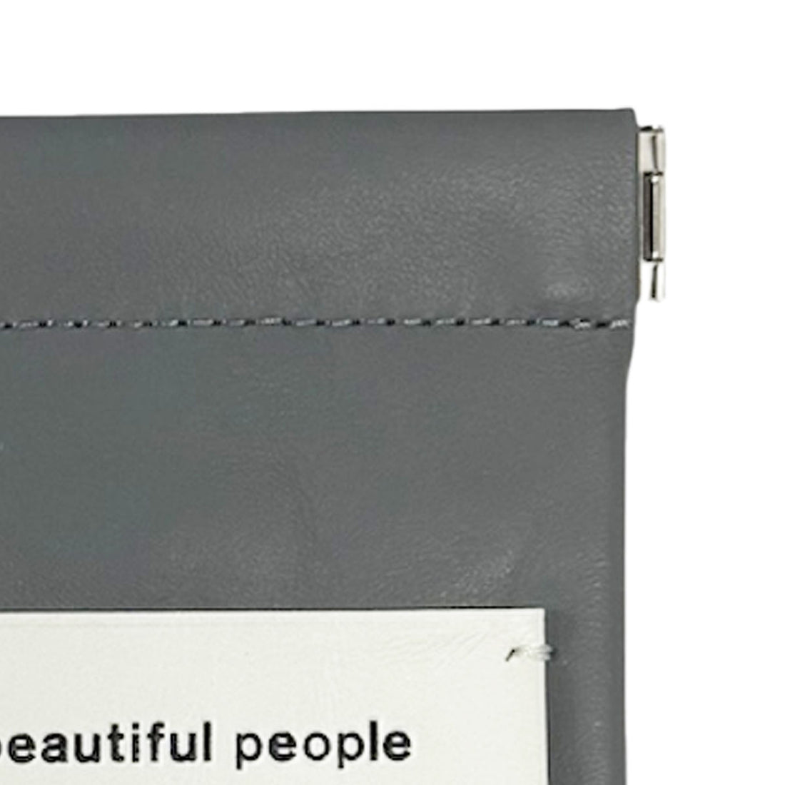 [beautiful people]color leather small case/GRAY(1535511997)