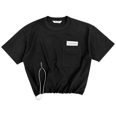 [beautiful people]suvin compact jerseybig QOL/BLACK(1616310012)