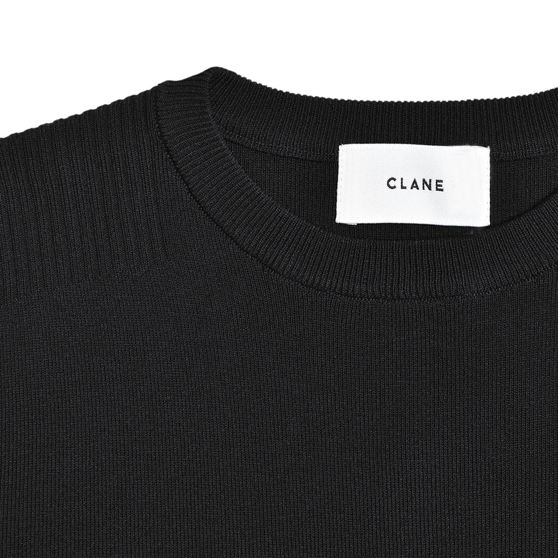 [CLANE]BASIC COMPACT KNIT/BLACK(17106-2202)