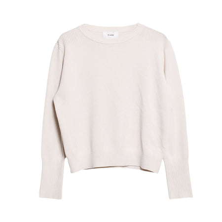 トップス CLANE ANGOLA BACK OPEN TOPS クラネ CLANE ANGOLA BACK OPEN KNIT TOPS （BEIGE） - ファッション
