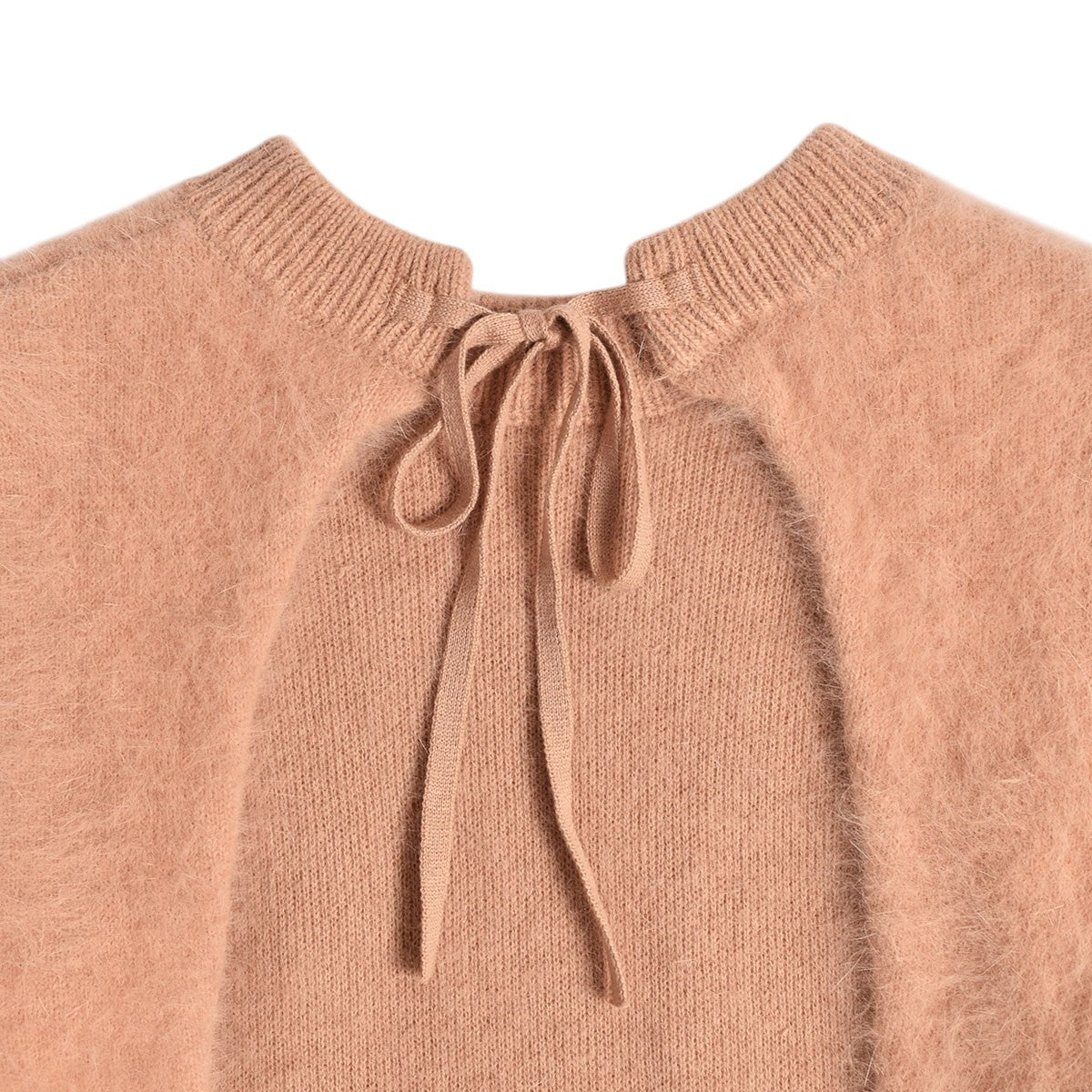 CLANE]ANGOLA BACK OPEN KNIT TOPS/BEIGE(17106-2312) – R&Co.