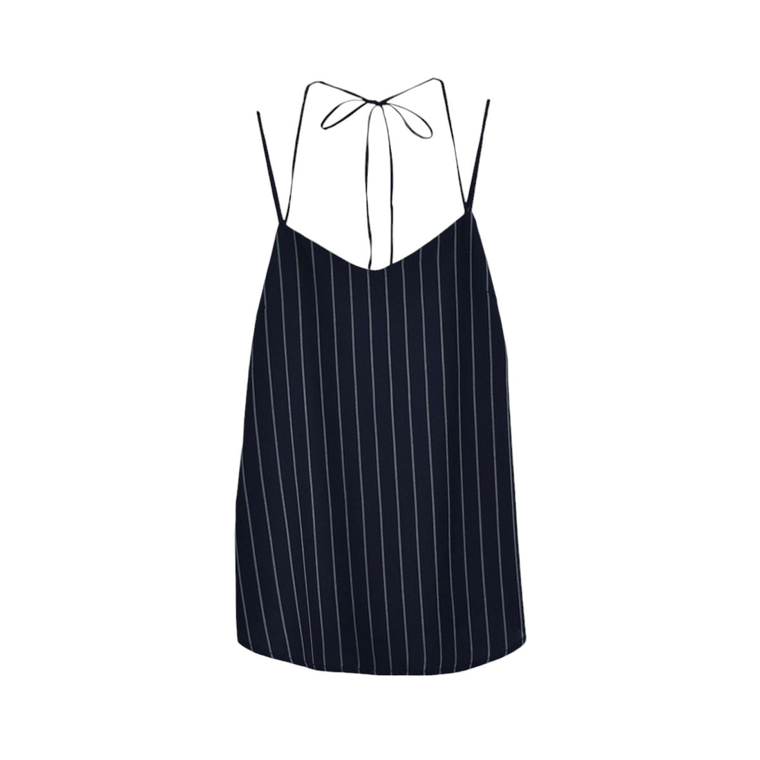 [CLANE]ARRANGE STRIPE TOPS/NAVY(17122-4092)