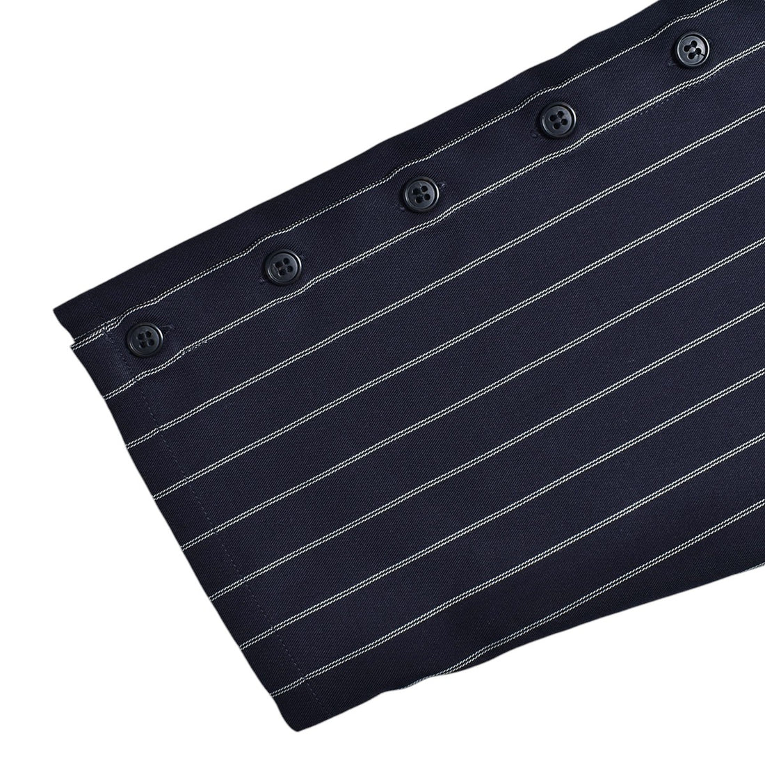 [CLANE]ARRANGE STRIPE TOPS/NAVY(17122-4092)