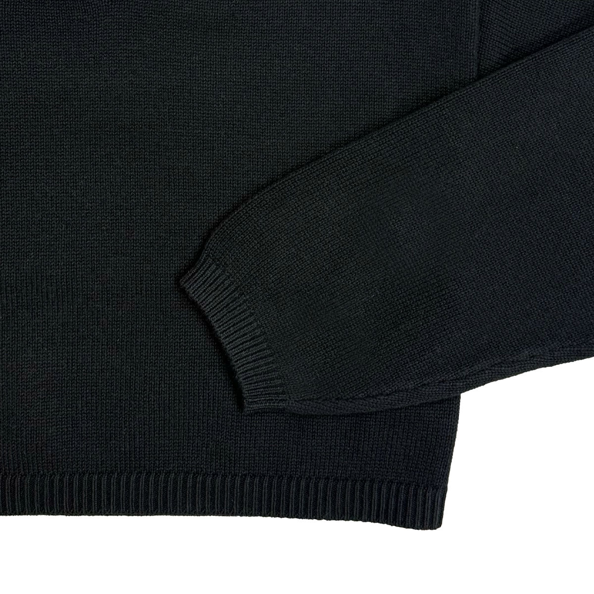 CLANE]ROLL NECK SHORT KNIT TOPS/BLACK(18106-2262) – R&Co.