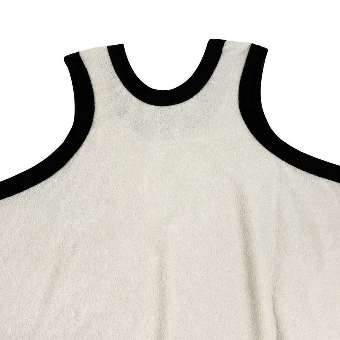 [CLANE]PILE FLARE TANK TOPS/IVORY(19105-1072)