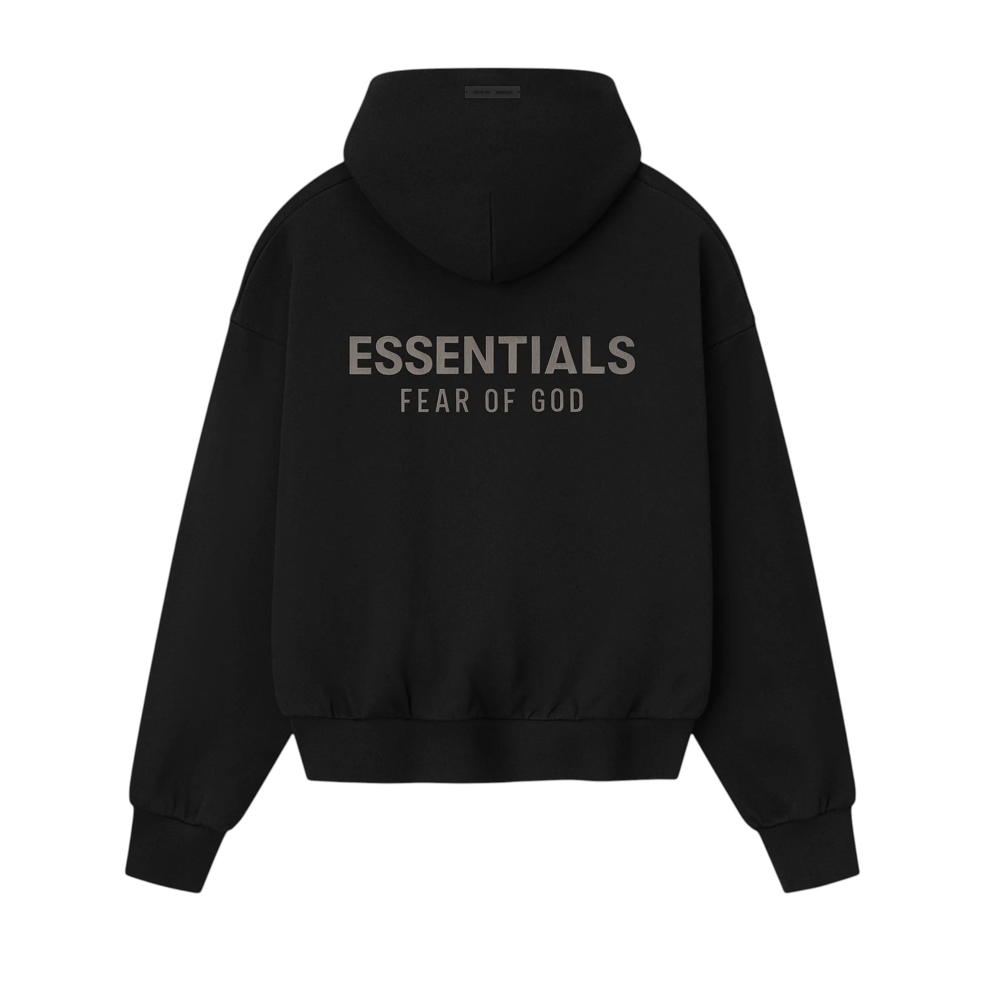 ESSENTIALS]Classic Fit Fleece Hoodie/JET BLACK(192SP252050F) – R&Co.