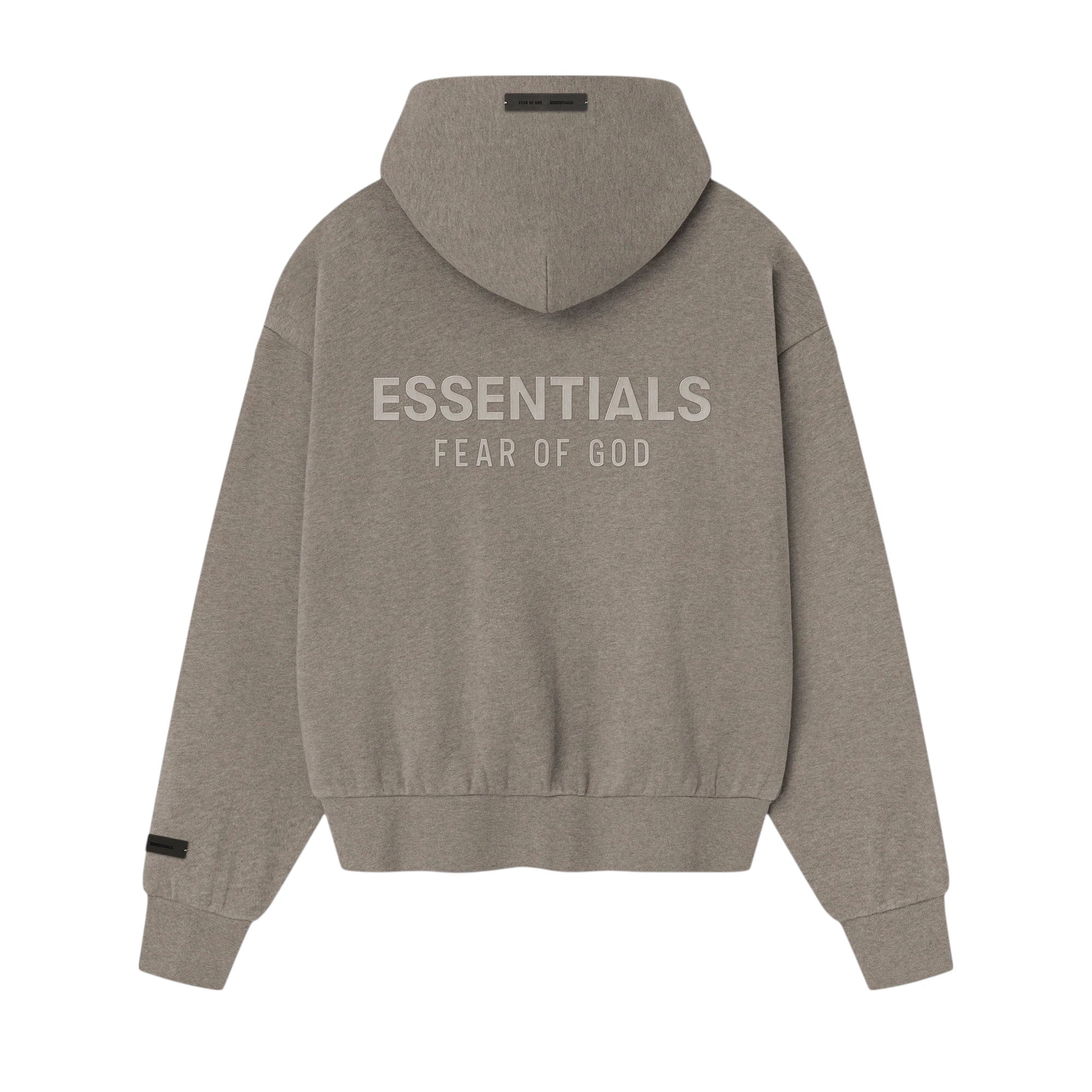 ESSENTIALS]CLASSIC FIT FLEECE ZIP UP/HOMESTEAD HEATHER