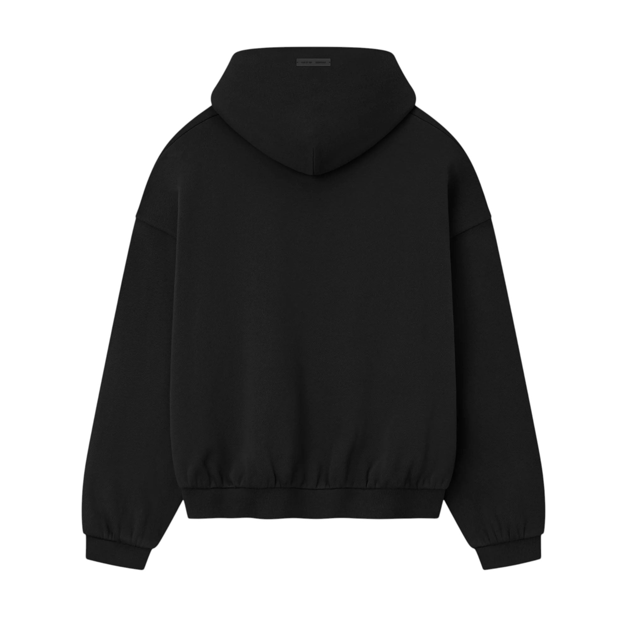 ESSENTIALS]90S Fit Fleece Hoodie/JET BLACK(192SP256210F) – R&Co.