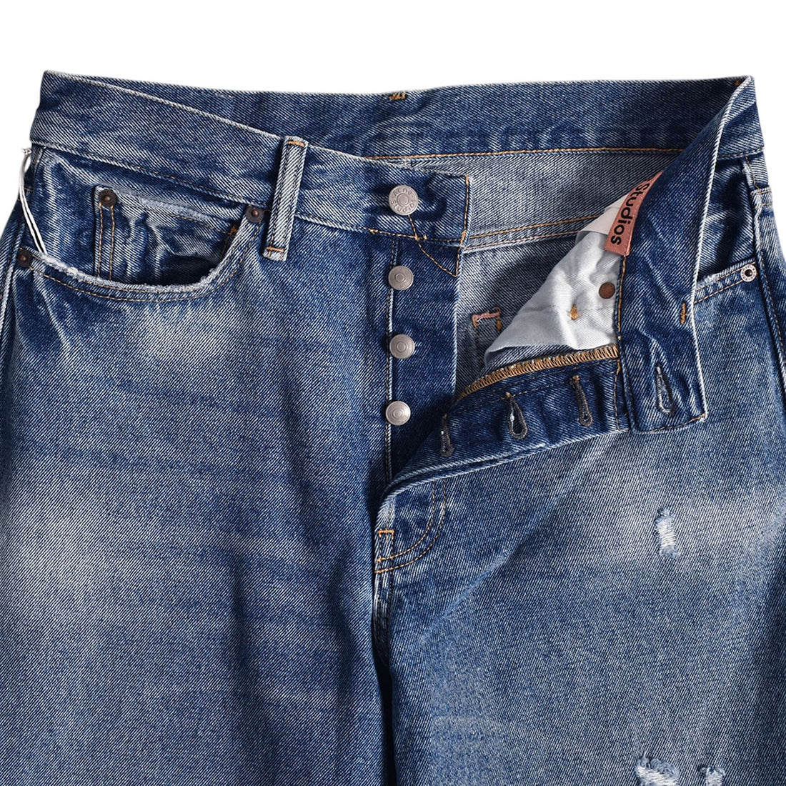[ACNE STUDIOS]1981 U Vintage Blue DENIM PANTS/MID.BLUE