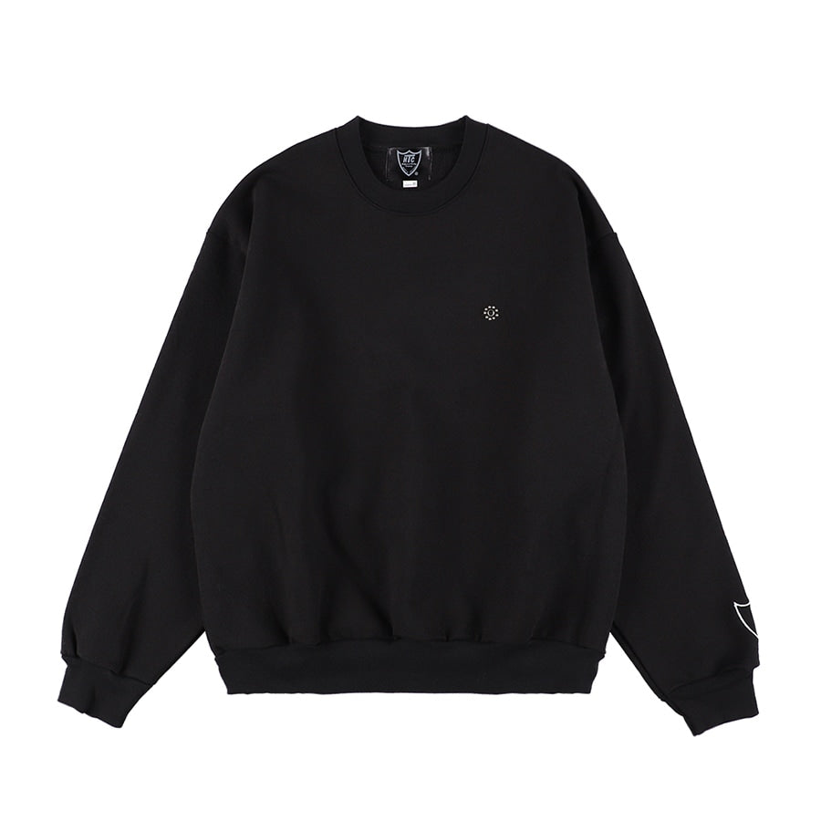 STANDARD CALIFORNIA RHCコラボ　ブラック スウェット STANDARD CALIFORNIA]HTC Sweat Shirt #Laap Flower Stone Crew/GBLACK
