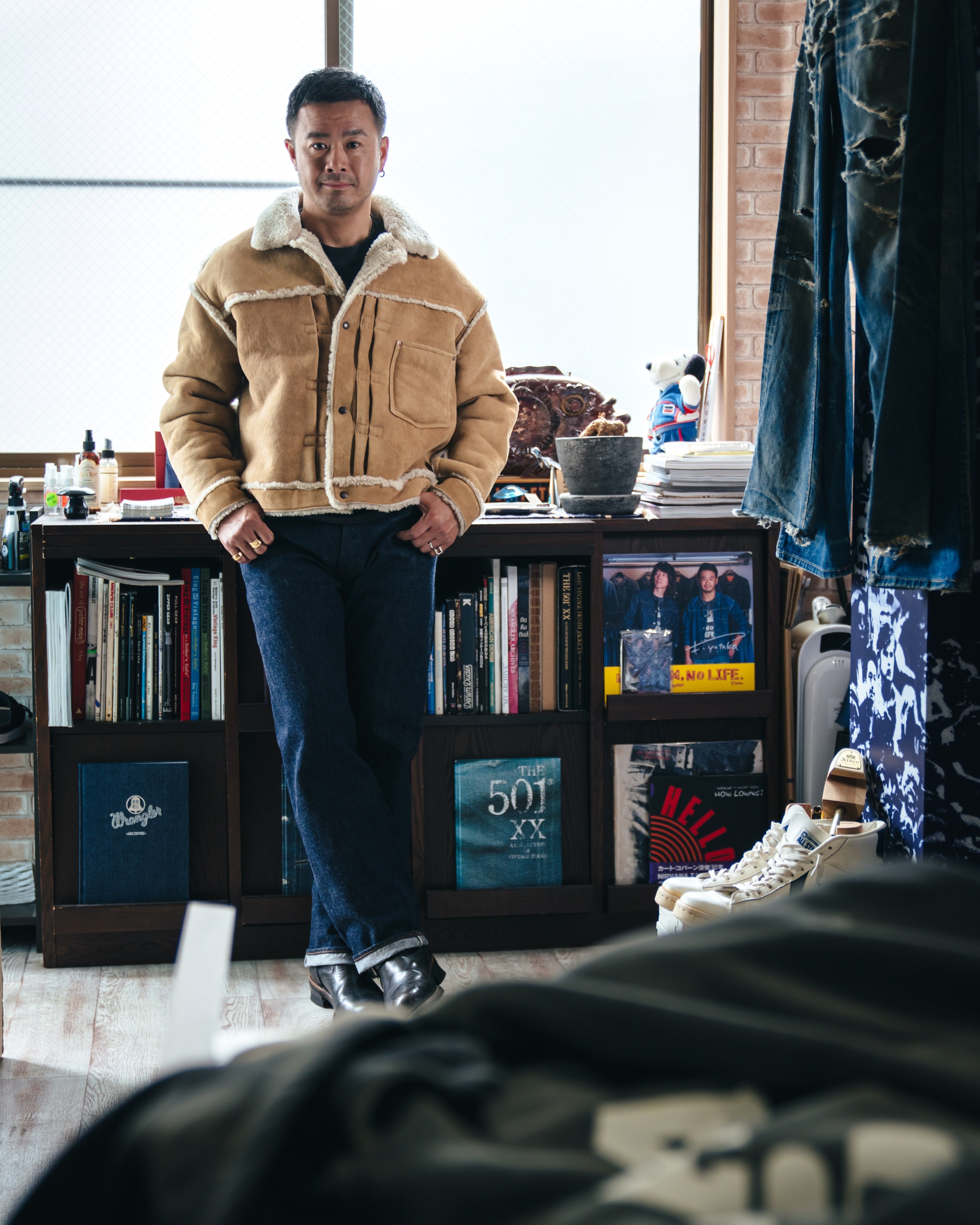 SAINT Mxxxxxx]BB_MOUTON JACKET/BEIGE(SM-HR1-0000-C59) – R&Co.