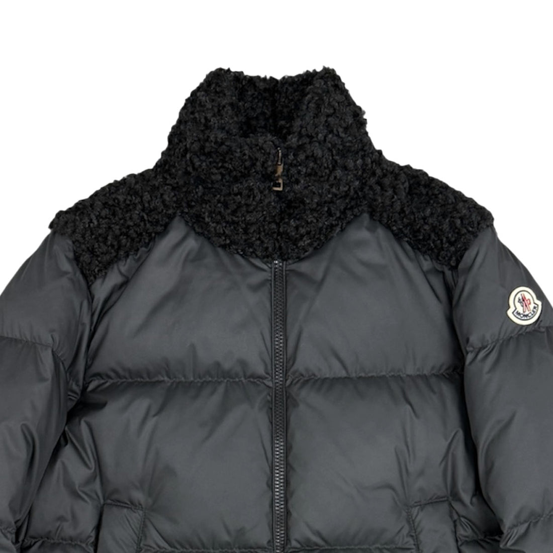 [MONCLER WOMENS]ESNAIE GIUBBOTTO/BLACK(1A001-47-54AQE)