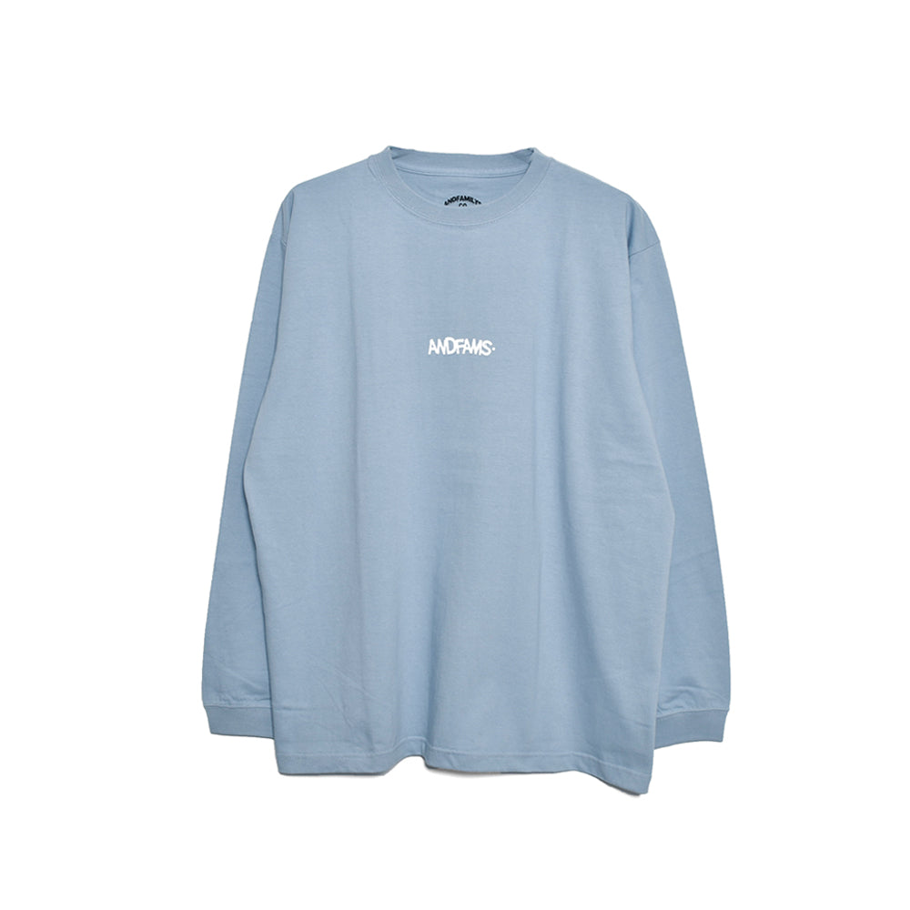 [ANDFAMILYS]ATHLETIC LS TEE -ANDFAMS-/A.BLUE