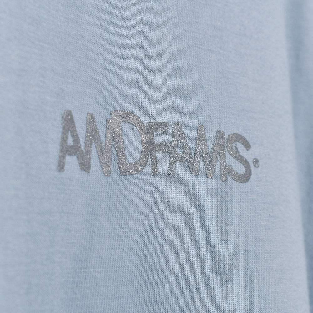 [ANDFAMILYS]ATHLETIC LS TEE -ANDFAMS-/A.BLUE