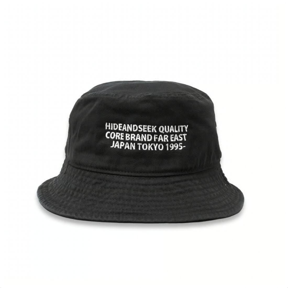 [HIDE AND SEEK]Crusher HAT(23aw)/  BLACK