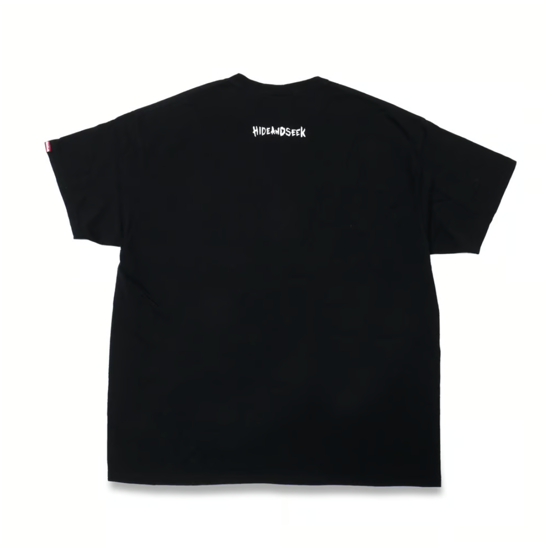 [HIDE AND SEEK]Eagle S/S Tee(Front)/ BLACK