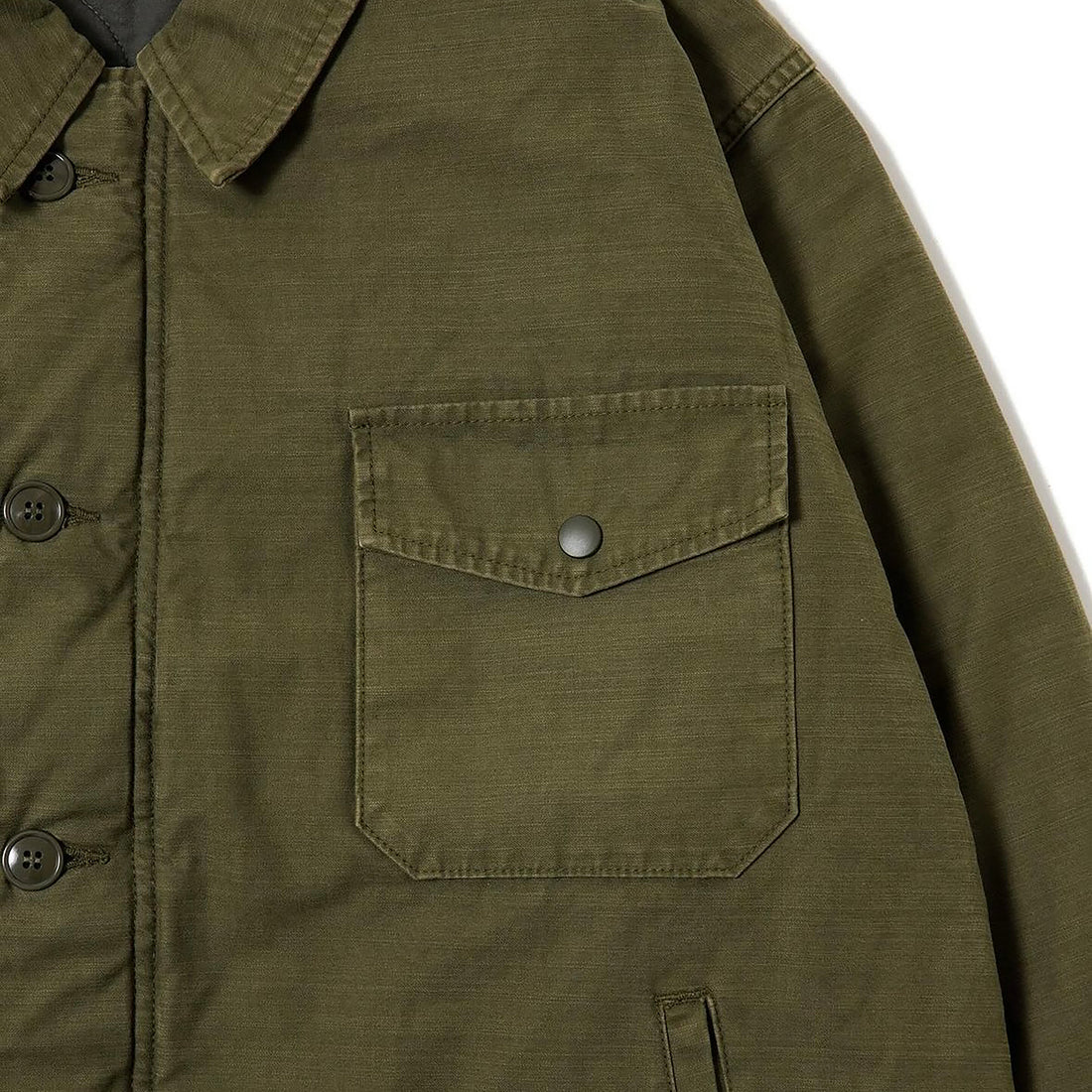 MASSES]A-2 DECK JKT/OLIVE – R&Co
