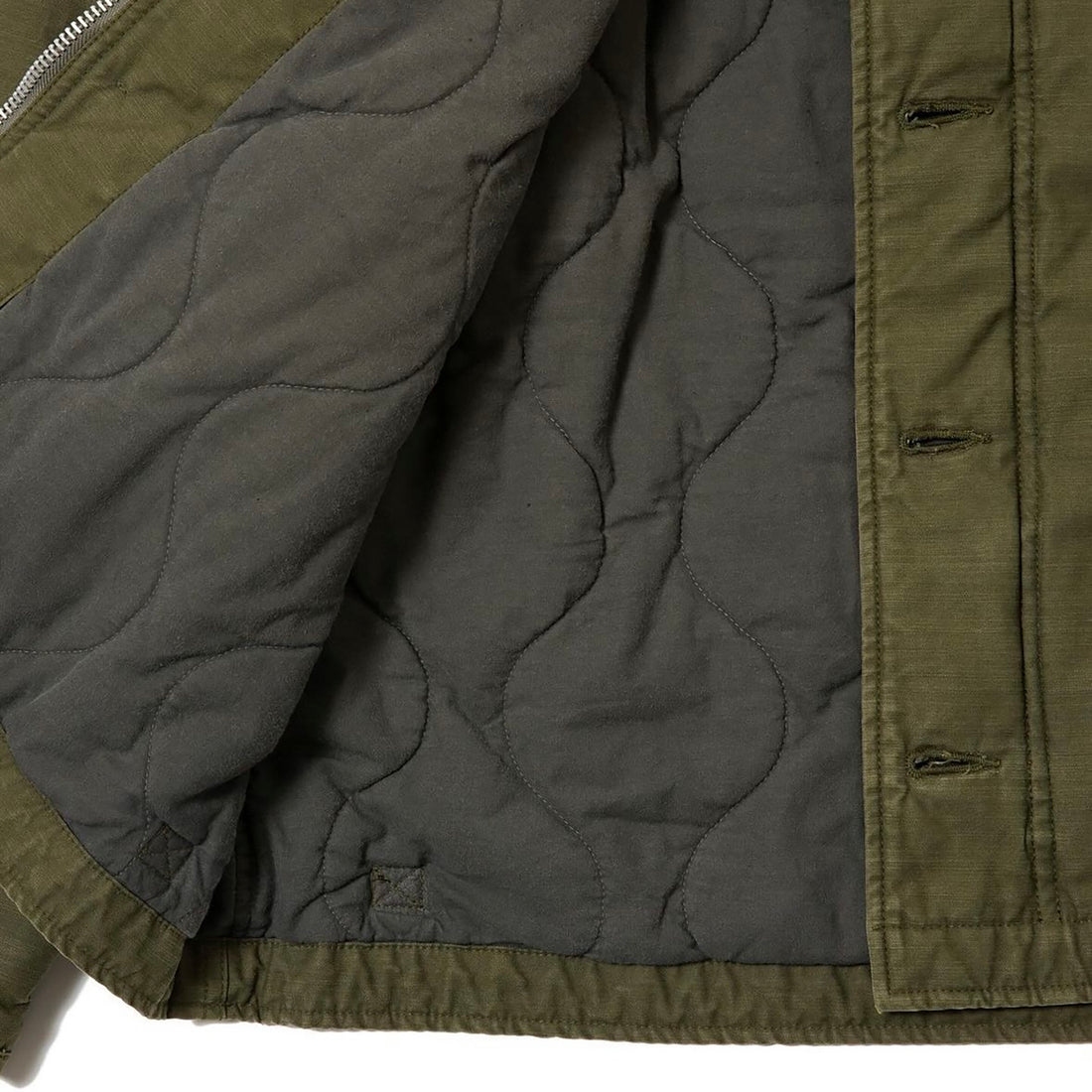 MASSES]A-2 DECK JKT/OLIVE – R&Co