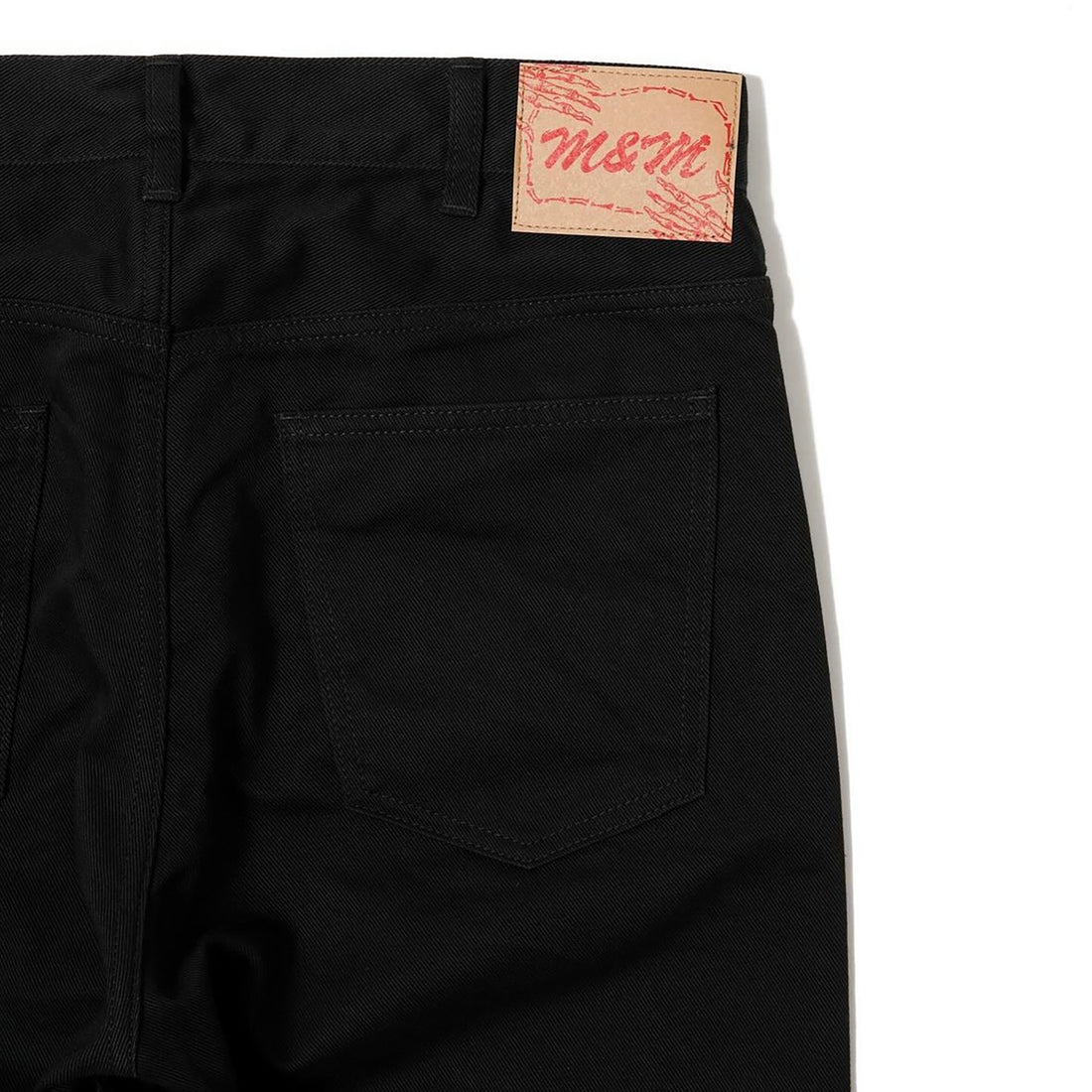 [MASSES]PORKCHOP×MASSES 5P PANTS TWILL M/BLACK