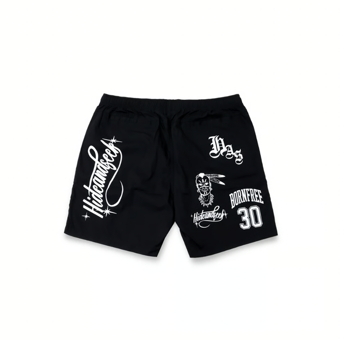 パンツ HIDE AND SEEK Logo Short (BLACK) HIDE AND SEEK パンツ HIDE AND SEEK Logo Short (BLACK) HIDE AND SEEK