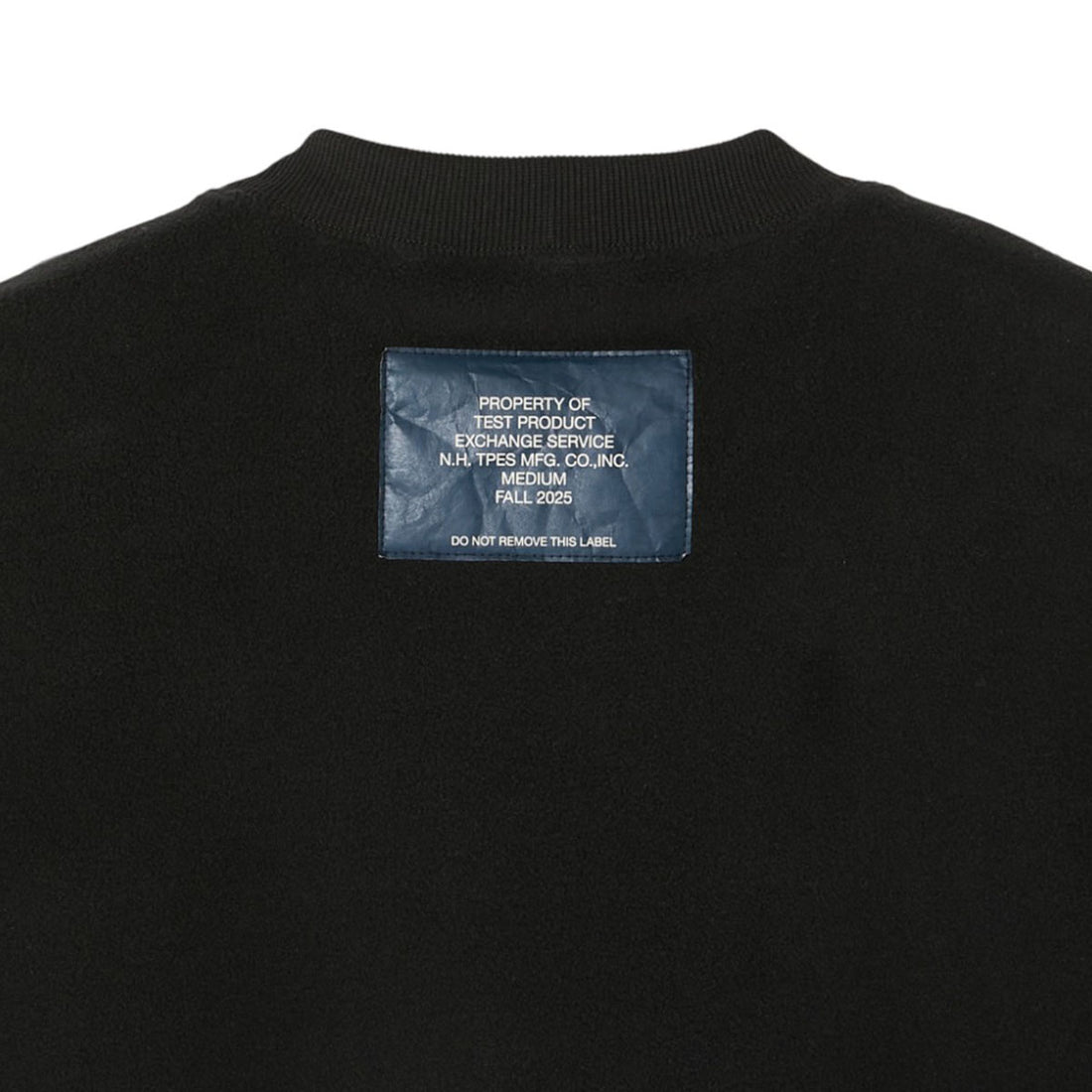 [N.hoolywood]CREW NECK SWEAT/BLACK(9252-CS07-007)