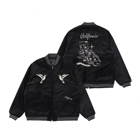 [STANDARD CALIFORNIA]SD Souvenir Jacket/BLACK(OUNLB700)