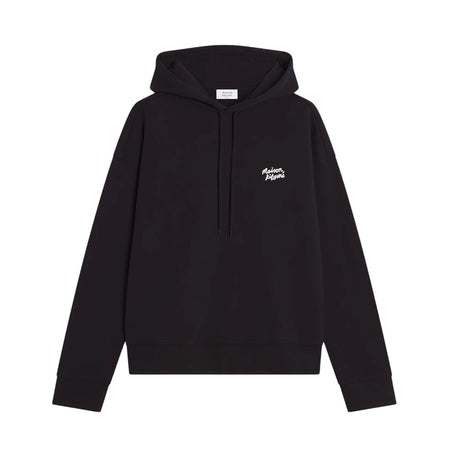 [MAISON KITSUNE]MAISON KITSUNE HANDWRITING OVERSIZE HOOD/Black(PM00704KM0340)