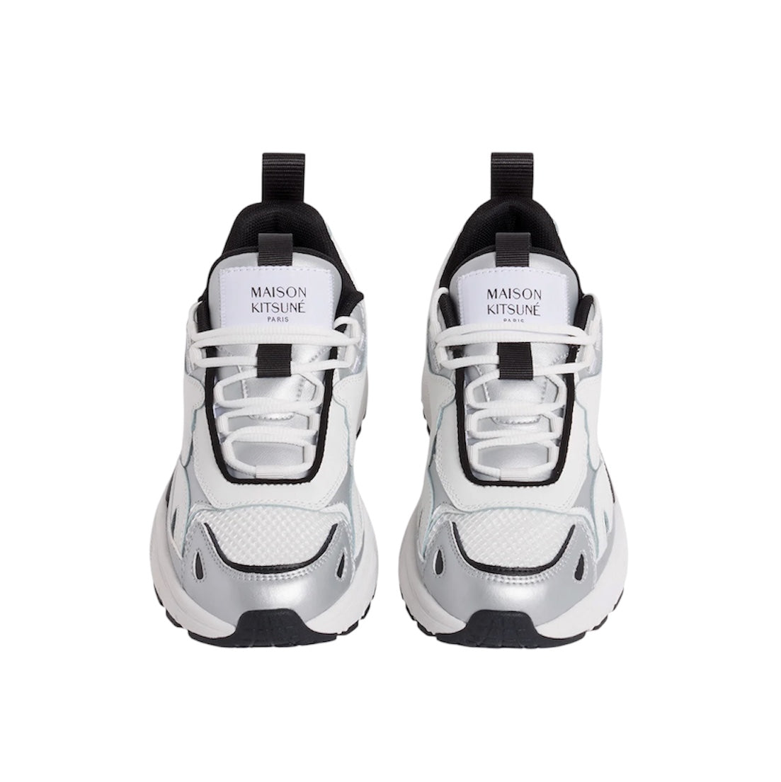 MAISON KITSUNE]SORA RUNNERS/Silver/white(MM04803LR0060) – R&Co.