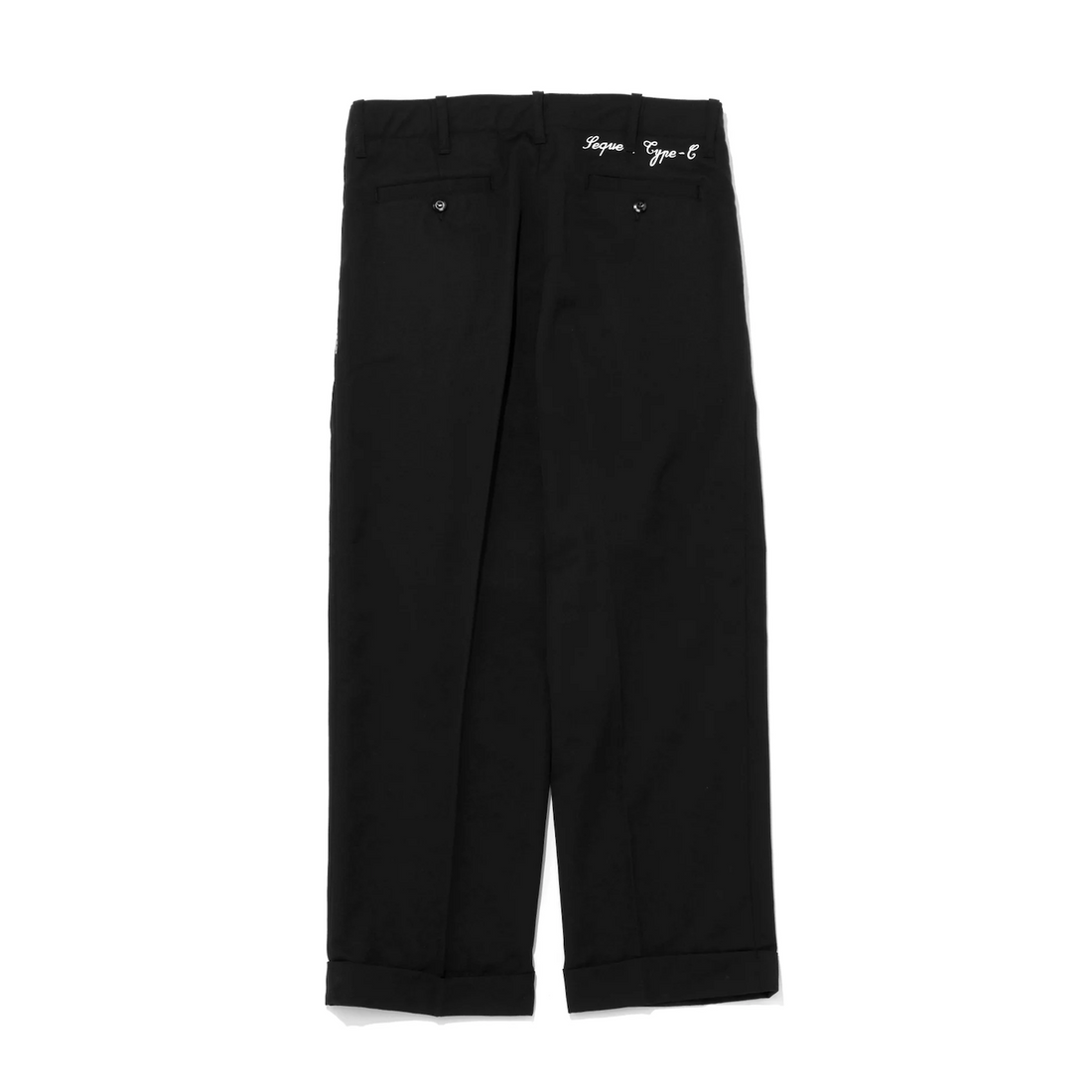 [SEQUEL]CHINO PANTS(TYPE-C)/BLACK(SQ-25AW-PT-06)