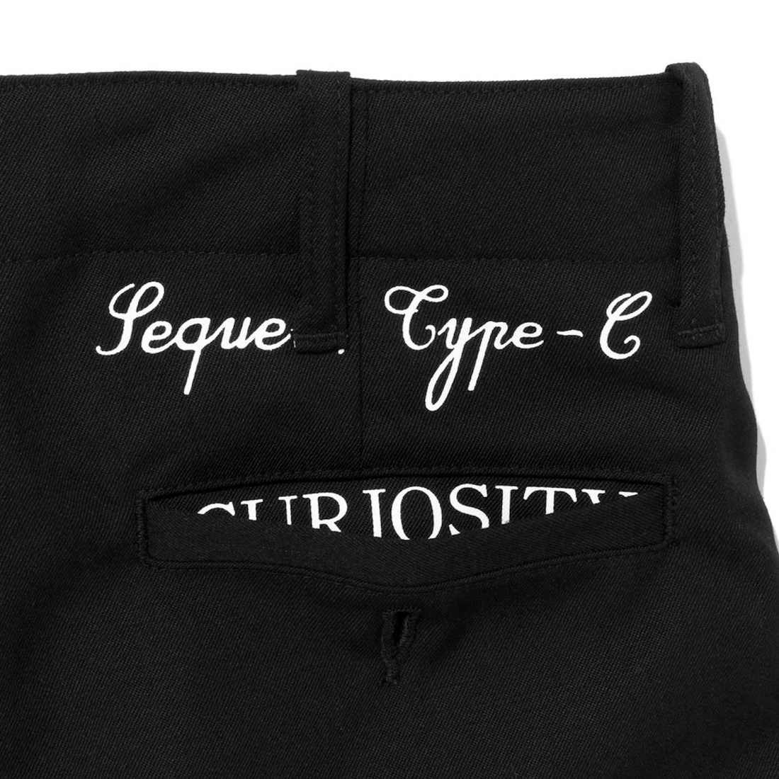 [SEQUEL]CHINO PANTS(TYPE-C)/BLACK(SQ-25AW-PT-06)