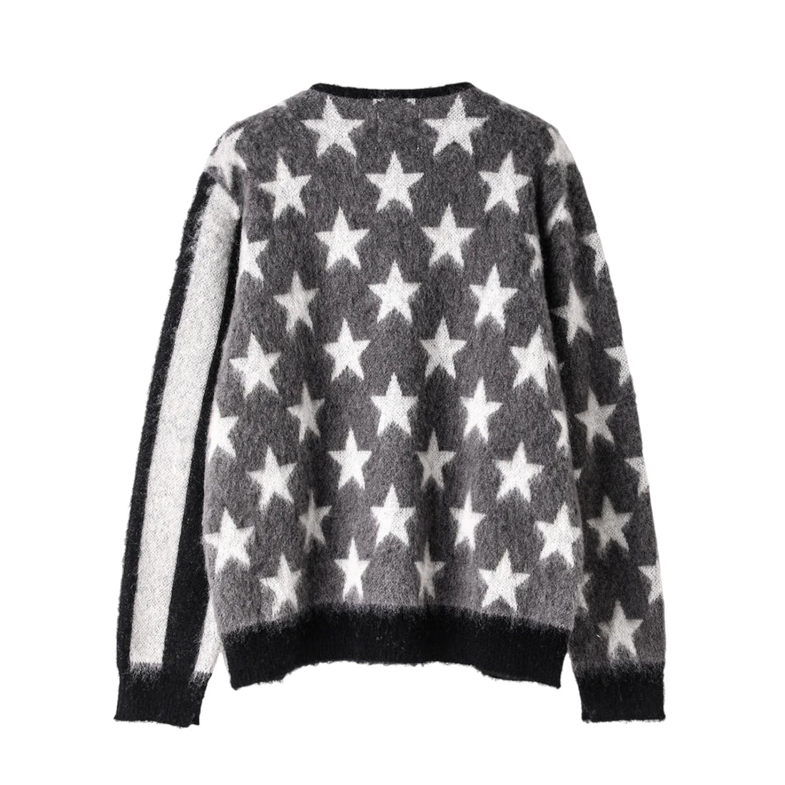 【TAKAHIRO MIYASHITA TheSoloIst】american flag mohair cardigan./monotone(sk.0018AW25)