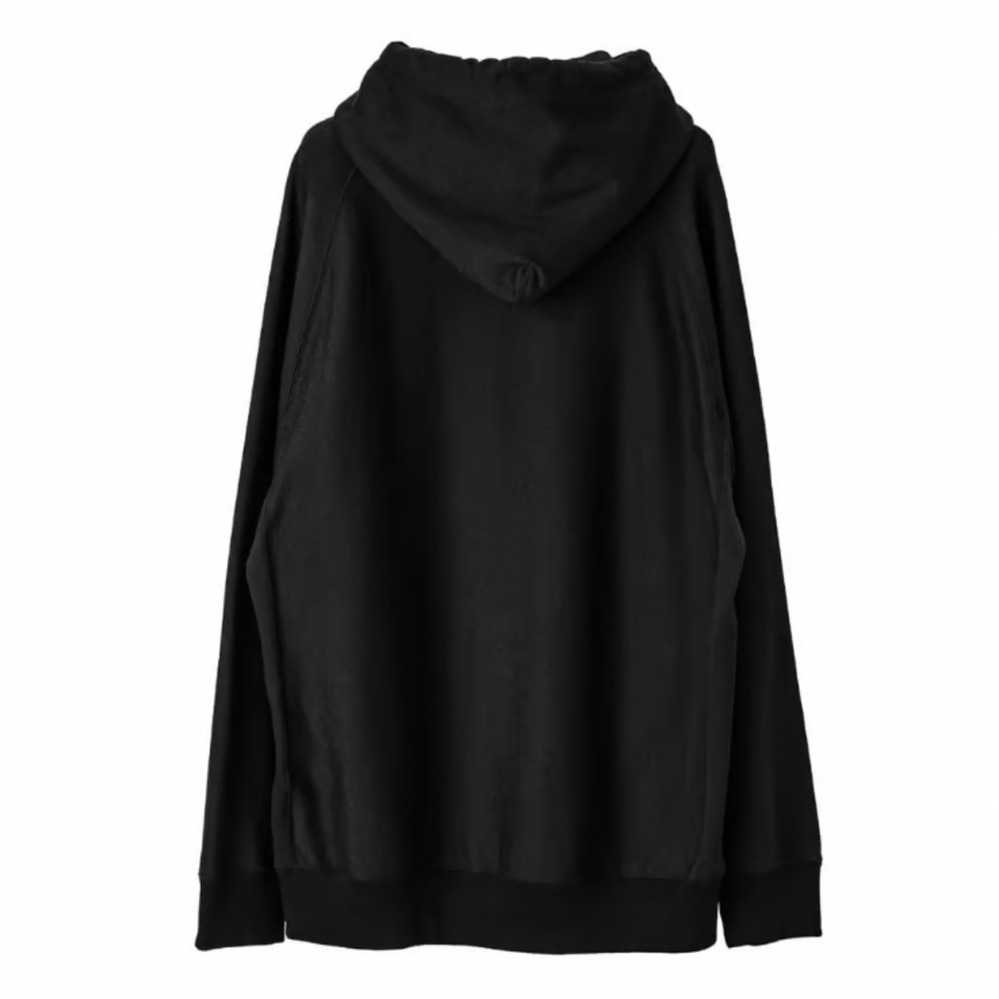 【TAKAHIRO MIYASHITA TheSoloIst】trompe l'oeil tuxedo oversized hoodie./BLACK(sc.0016AW25)