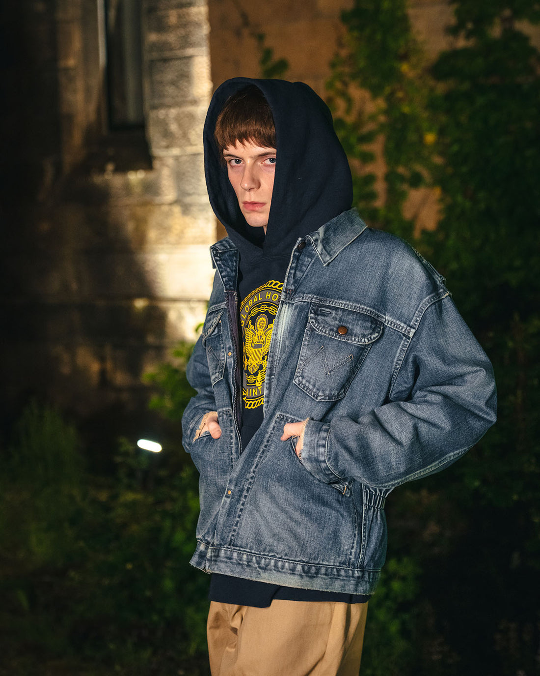 [SAINT Mxxxxxx]DENIM JACKET/M/BLUE(SM-HR1-0000-080)