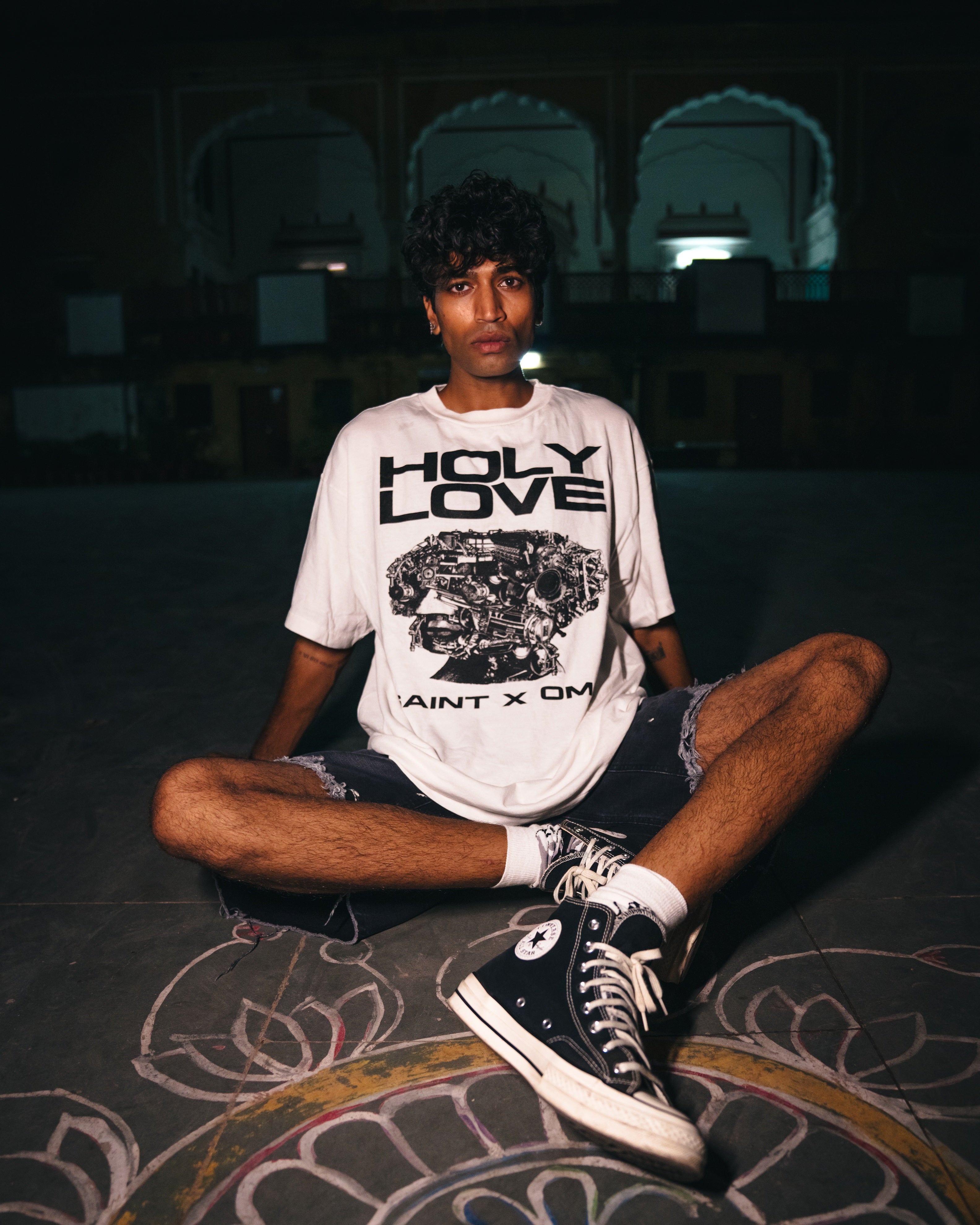 SAINT Mxxxxxx]KK_SS T-SHIRT/HOLY LOVE/WHITE(SM-MK8-0000-C08) – R&Co.