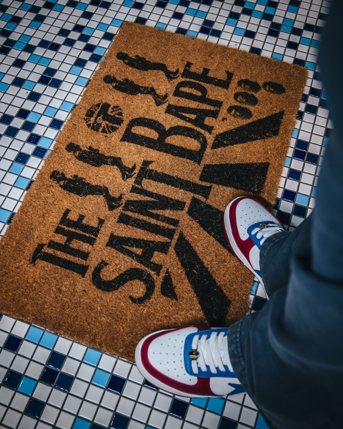 [SAINT Mxxxxxx]BAPE_DOORMAT/BROWN(SM-MK8-0000-C62)