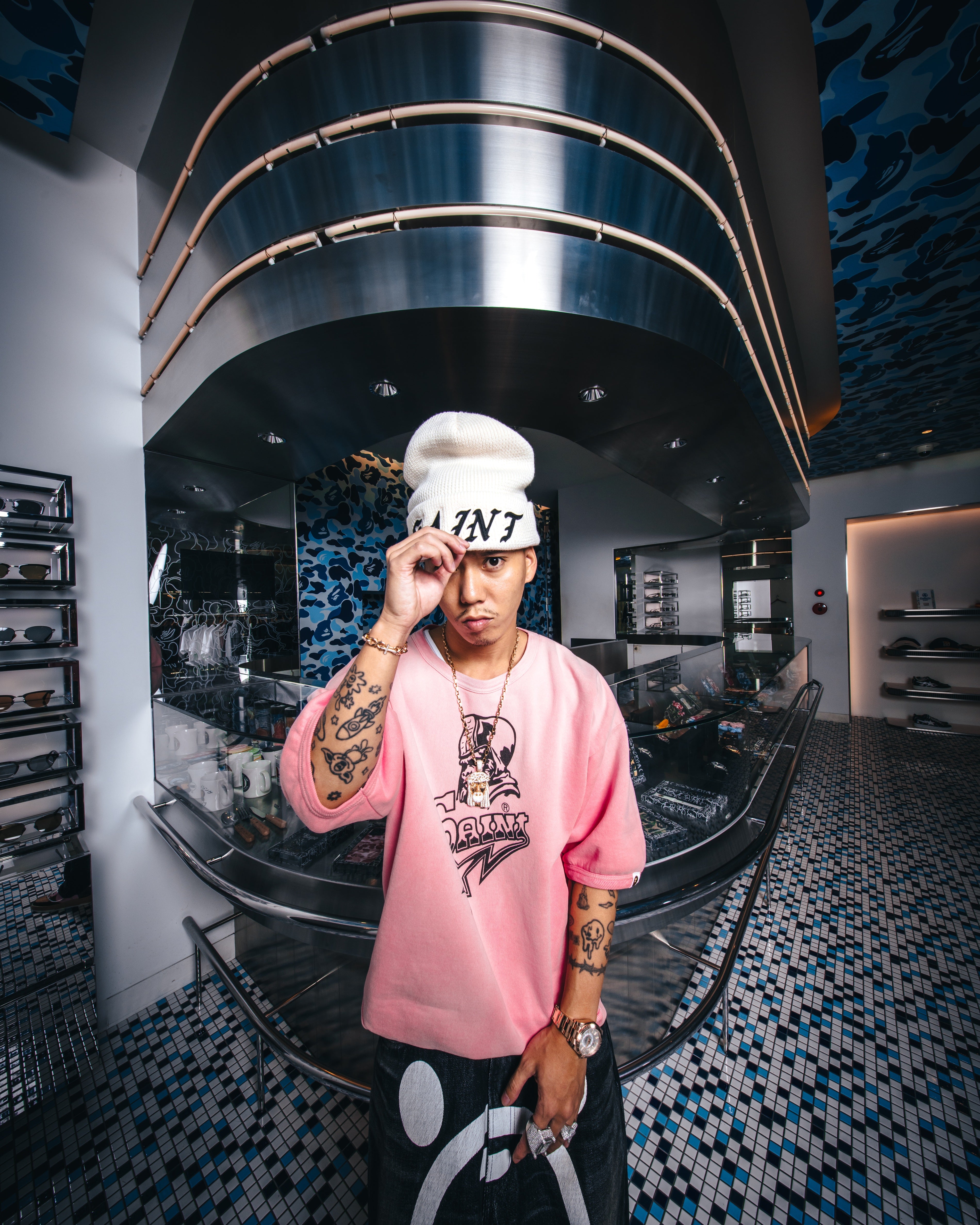 SAINT Mxxxxxx]BAPE_SS CRW N SWT/SNT STAR (SM-MK8-0000-C51) – R&Co.
