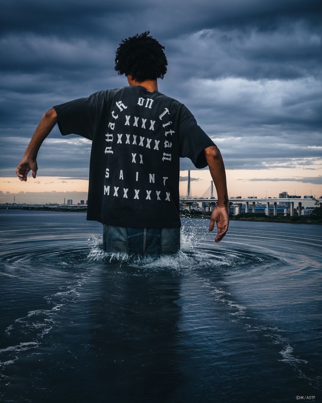 [SAINT Mxxxxxx]AOT_SS TEE/ATTACK ON TITAN (SM-MK8-0000-C77)