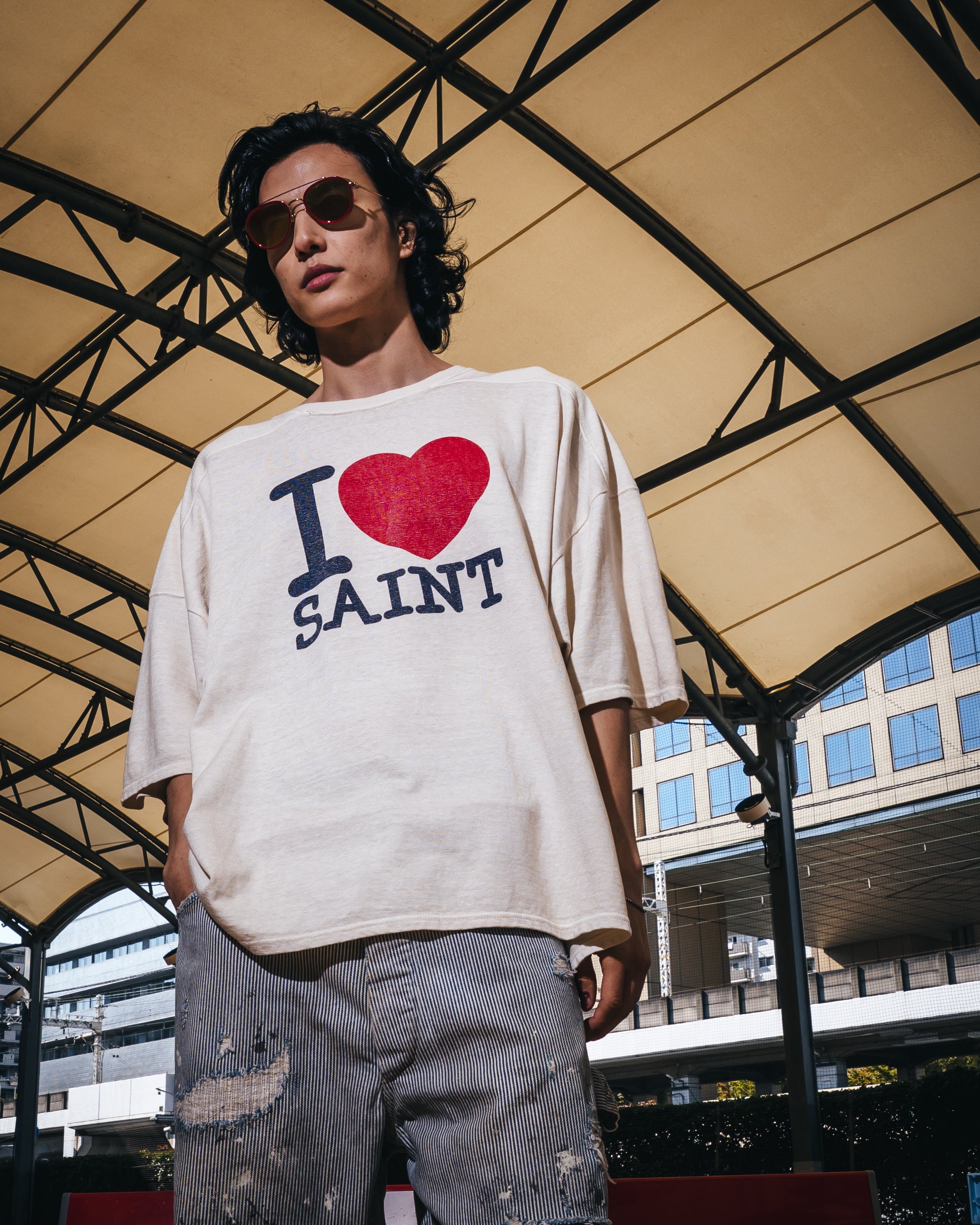 SAINT Mxxxxxx]SS T-SHIRT/FOOTBALL/WHITE(SM-MK8-0000-025) – R&Co.